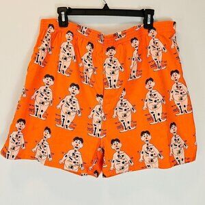 Hasbro‎ Vintage Retro OPERATION Boardgame 2001 Orange Boxers XL